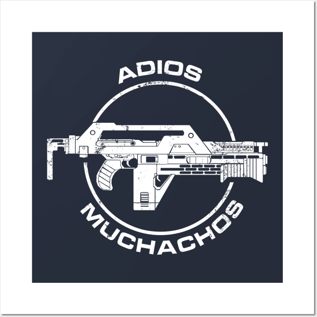 Aliens: Adios Muchachos Wall Art by Evarcha